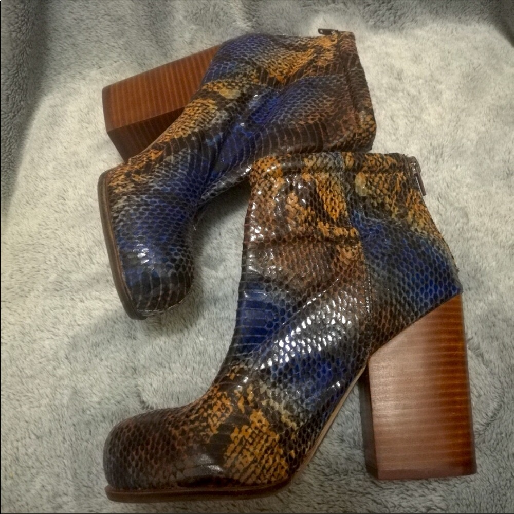 Jeffrey Campbell Havana Last Snakeskin Boo…